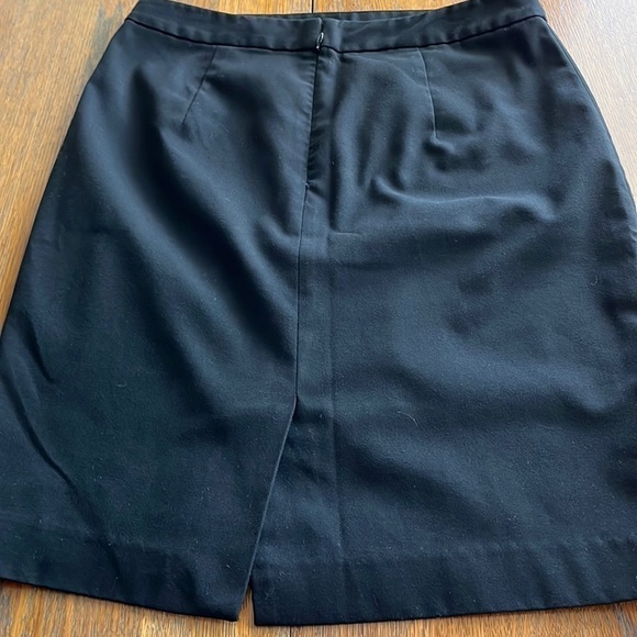 Banana Republic Black Pencil Skirt Fully Lined Size 6 - Picture 7 of 11